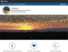 Tablet Screenshot of opcc.cl